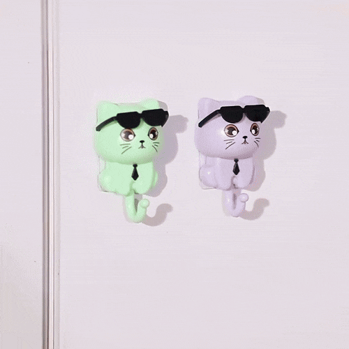 Adorable Cartoon Cat Coat Hook  – Dallian Auto Accessories